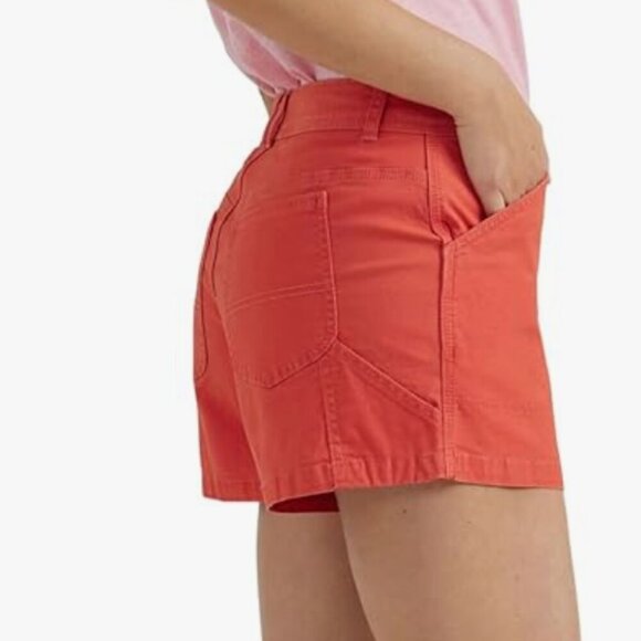 NWT Lee Women's Legendary Carpenter Short, poppy, 6 - Picture 2 of 3